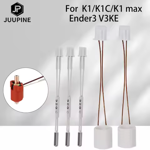 For Creality K1 Thermistor K1C Thermistor K1 Max Hotend Ceramic Heating Tube 24V 60W Creality K1 Hea
