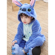 christmas outfit christmas dress kids Halloween Stitch cos Cosplay Pajamas Party Animation Costume S