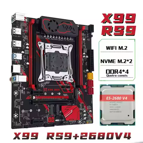 MACHINIST X99 Motherboard LGA 2011-3 Support Xeon E5 2680 V4 CPU Series DDR4 ECC RAM Desktop Memory 