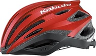 OGK KABUTO REZZA-2 Bicycle Helmet, Matte Red, Size: XL/XXL (Head Circumference: 24.0-25.2 inches (61-64 cm), JCF Approved