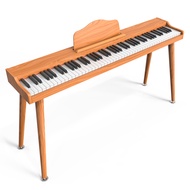 KAWESคีย์บอร์ดไฟฟ้า 88 คีย์ piano Keyboard คีย์บอร์ด 88 เปียโนไม้ Bluetooth เปียโนไฟฟ้า การสอนเล่นตา