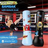 HAHA TOY Standing Boxing Ball Punching Bag for Children 120/ 150CM Punching Bag Portable PVC Monster