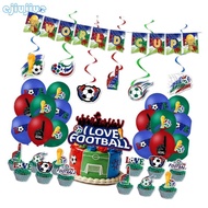 cc 5 Part 59 Items Championship Party Supplies Set Having Banners Swirls And Balloons For Enthusiast