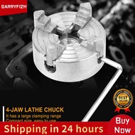 GARRYFIZH หัวจับเครื่องกลึงโลหะ Z011A Huairdum ซิงค์อัลลอย4ขากรรไกรอุปกรณ์หนีบสำหรับเครื่องกลึงโลหะข