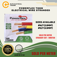 Powerflex THHN (STRANDED WIRE) #14(2.0mm²) #12(3.5mm²) (PER METER \ STRAIGHT CUT)