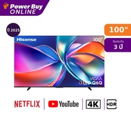 Hisense ทีวี Q6Q สมาร์ททีวี 100 นิ้ว 4K VIDAA QLED รุ่น 100Q6Q ปี 2025