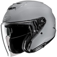 HJC i31 Solid Open-Face Helmet with Built-in Sun Visor and Ventilation