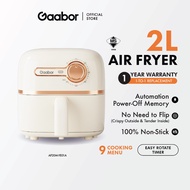 Gaabor Mini Air Fryer With 9 Menu Functions & 3D Hot Air Circulation (2.0L) AF20M-YE01A