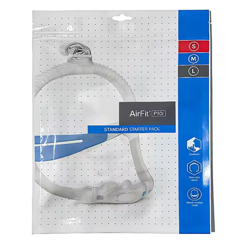 Original Resmed Airfit P30i nasal pillows mask for Resmed Auto CPAP Includes Strap Frame Pillow Cush