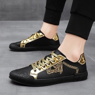 Men Casual Sports Shoes Classic Skate Shoes Medusa Fashion Flats Sneakers