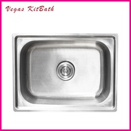 Bellano High Quality Single Bowl Sink c/w Sink Waste (6045)