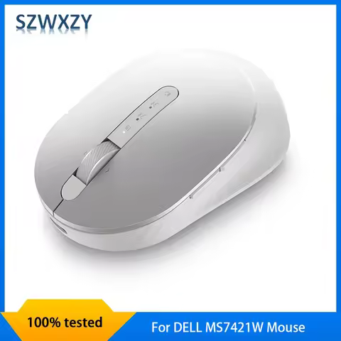 New Original For DELL MS7421W Premier Dual Mode Wireless + Bluetooth Optical Adjustable DPI 7 Button