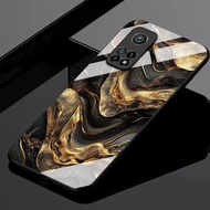 HP [ AZ12 ] Softcase Glass Glitter Glass For XIAOMI MI 10T 5Ghp MI 10T PRO 5G/ - XIAOMI MI 10T 5G LA