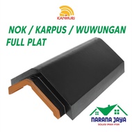 GENTENG NOK UTAMA FULL FLAT KANMURI | KARPUS | WUWUNGAN | ALL MOTIF Berkualitas