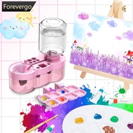 FOREVERGO 500ML Paint Brush Cleaner Watercolor Brush Rinser with Drain Cleaner Rinse Cup Paint Water
