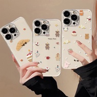 Cartoon Trend Brand Jelly Cat Bear Penguin Fruit Phone Case For Huawei Honor 90 Lite X7D X9D X7B X8B