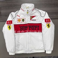 F1 Ferrari Racing Jersey F1 Racing Jersey Ferrari Jacket Motorcycle Motorcycle Riding Jersey Embroid