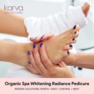 Karva Salon Organic Spa Whitening Pedicure (E-voucher)