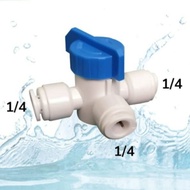 Stop Kran Ball Valve 3 Way Type L 1/4 - 1/4 - 1/4