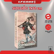 [SIZE GỐC+Tặng đá] Bài Tarot RINGS OF FORTUNE TAROT Fullsize 7x12 78 lá bài oracle