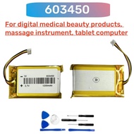 3.7V Li Po 603450 Batteries 1200mAh Lithium Polymer Battery for Beauty Instruments Bluetooth Headset