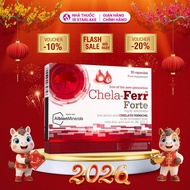 Chela Ferr Forte Ferrochel Iron Supplement Supports Good Absorption, Helps Improve Iron Deficiency A