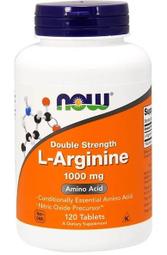 優惠多♥♥代購美國 now 左旋精氨酸 L-Arginine 1000 mg - 120 顆 精胺酸