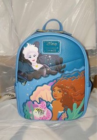 香港迪士尼 小魚仙 新美人魚 真人版電影 Loungefly 烏蘇拉 迷你背囊 Hong Kong Disneyland “The Little Mermaid” Loungefly Mini Bac