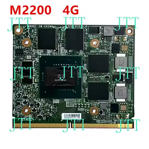 95%NEW M2200 M2200M 4GB GDDR5 MXM 3.0 For Dell M7510 M7520 For HP ZBook15 G3 G4 Laptop Video Graphic
