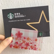 Starbucks Card Name : Taiwan LIMITED EDITION 2018 Sakura Card