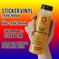 Geo Grafika - Transparent & Non-Transparent Vinyl Stickers, Waterproof, Heat-Resistant, Full Color A