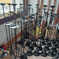 Zen Tea Room Floor Lamp Oil Lamp Ornament[]Folk Retro Antique Style High Repurchase Rate for Homesta