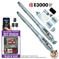 E8 E3000 620MM ( 4CH 433MHZ WA3 ) ( SET ) SWING ARM AUTOGATE HEAVY DUTY DREAM ARM AUTO GATE SYSTEM