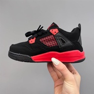 NK 4 Generation Trendy Shoes Retro Mid-help Casual Children's Shoes Basketball Shoes