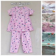 Mamanda children's suit baby doll age 2 3 4 5 6 7 8 9 years sleepwear setcel cp one set rayon cool d