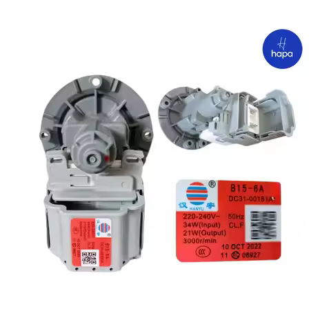 PX2025-1 B15-6A DC31-00181A 220-240V 50Hz 34W(input) 21W(output) 3000r/min Washing Machine Drain Pum