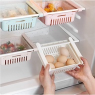 Kitchen storage Refrigerator sliding storage rack refrigerator space saver rack refrigerator expandable storage rack