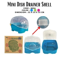 [ON HAND] 8806 MINI SHELL DISH DRAINER / DISH CABINET / DISH RACK / LAGAYAN NG PLATO