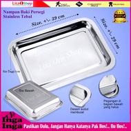 NANPAM STAINLESS SQUARE 39 x 29 cm THICK