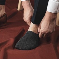 Houseofcuff SOCKS SHOE LINER SOCKS BLACK - BLACK