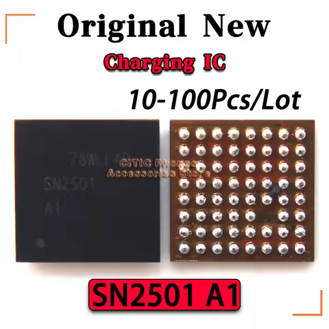 10-100Pcs/Lot New Original SN2501 SN2501-A1 U3300 63pin TIGRIS T1 Charging Charger IC For IPhone X 8