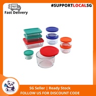 Pyrex 18 Piece Simply Store Food Storage Set, Clear