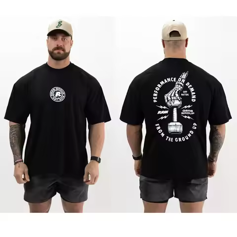 Summer Jogger Gym Tee Men's Cbum T-Shirt Thavage Muscle Men Cbum Gym T-Shirt Cbum Fitness Cotton Shi