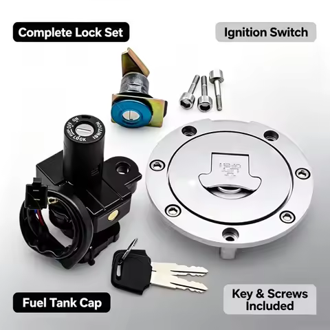 1 Set for Honda CBR600 F2/F3 CBR 900RR 919RR 400 250 VFR400 RVF400 Motorcycle Fuel Gas Cap Ignition 