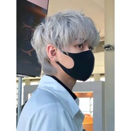 rambut palsu lelaki Rambut palsu, rambut lurus pendek lelaki, bahagian Korea, penutup pecahan, pelaj