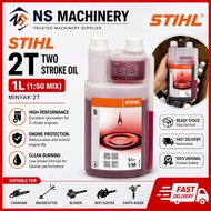 Stihl 2T Oil 2 Stroke Oil Minyak 2T-1 Liter/Sthil Original 2 Stoke Oil/Minyak 2T