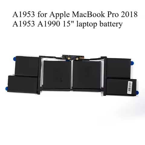 High-Quality Batterie A1953 for Apple MacBook Pro 2018 A1953 A1990 15" laptop battery