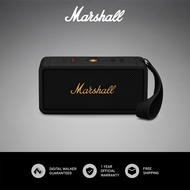 Marshall MIDDLETON ลำโพงไร้สายแบบพกพา IP67 ลำโพงกันน้ำแฮนด์ฟรีไมโครโฟนลำโพงบลูทูธเบสสำหรับ IOS/Android/PC อายุการใช้งานแบตเตอรี่ 30 ชั่วโมง Marshall Speaker Original วิทยากร มาร์แชล มิดเดิลตัน