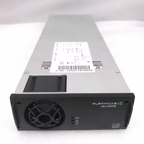 DC Output 53.5V/56.1A 3000W Works Perfectly Communication Power Supply Module FLATPACK2 48/3000 HE 2