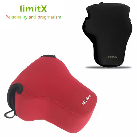 Neoprene Soft Case Inner Camera Bag For Canon SX70 SX60 SX50 EOS R8 RP R50 with RF 24mm 35mm 15-30mm